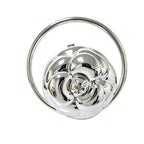 Acrylic electroplated rose dinner bag