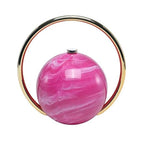 Marble Ball Luxurious Evening Elegant Handbags