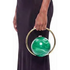 Marble Ball Luxurious Evening Elegant Handbags