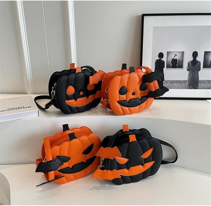 Small Spooky Pumpkin Purse