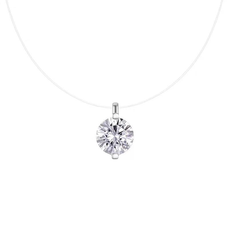 S925 Moissanite Premium Necklace N15834-65