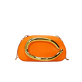 Trendy Vegan Leather Clutch Bag Evening Handbag