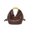 Retro hardware fashionable bucket bag